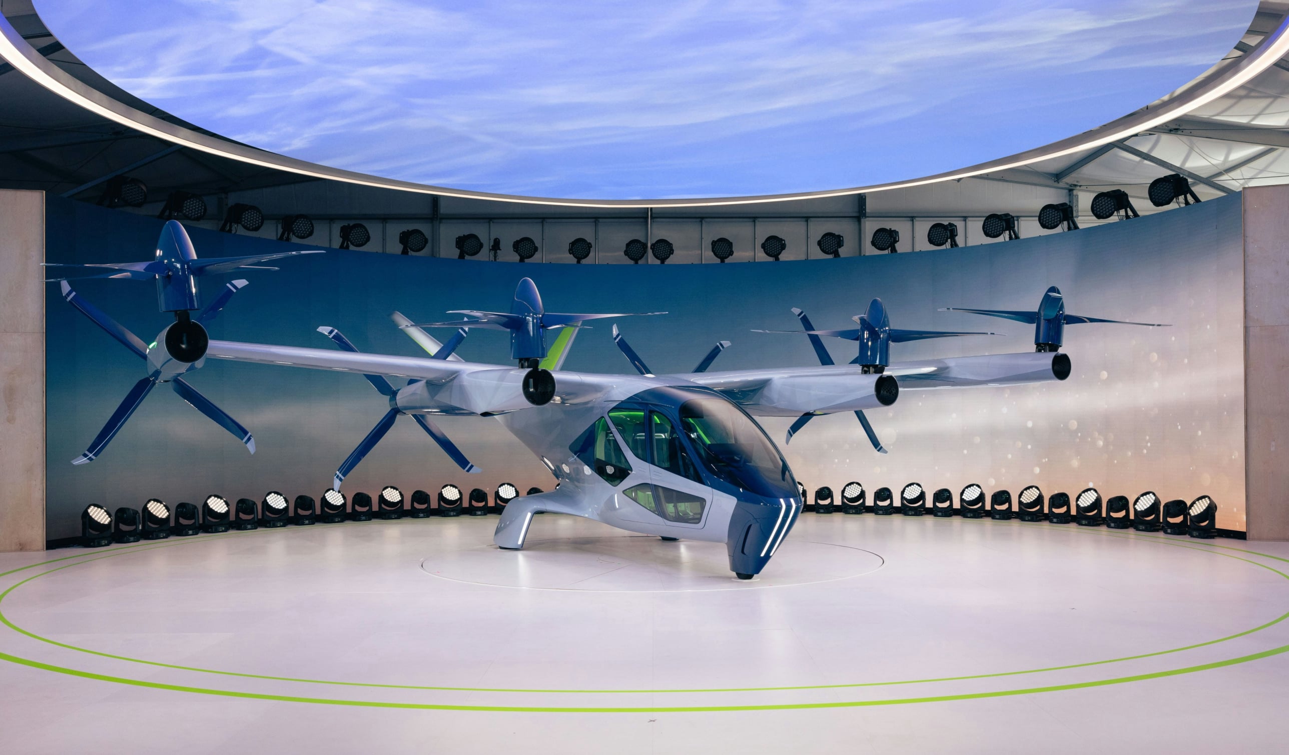 Air Taxi Bladon Flying Passenger Drone Booking Service